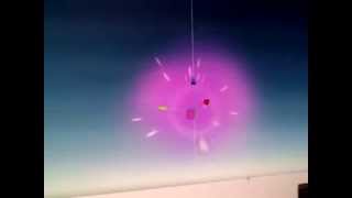 Unity purple powerup particles