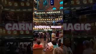 carnival cruise vlog, day 1: leaving miami, fun day at sea 🚢 #carnivalcruise #carnivalmagic #cruise