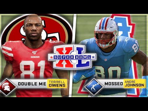 Super Bowl XL -- Andre Johnson vs Terrell Owens (EPIC GAME) || Madden 20 Franchise Ep 21 (S1)