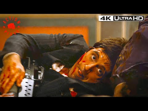 Tony's Final Stand "Say Hello To My Little Friend" Scene | Scarface 4k HDR