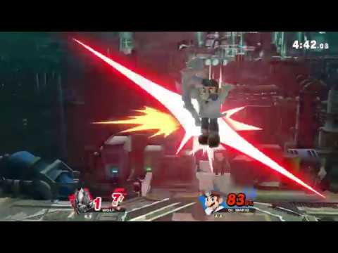 TEST015:【SSBU】【Online】Wolf vs Dr.Mario (me)