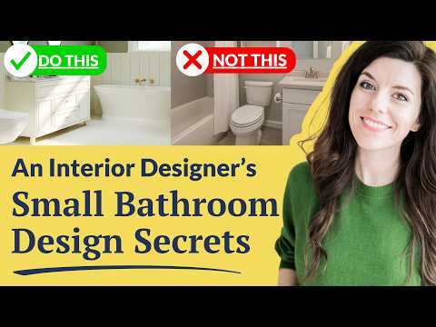 8 Affordable Small Bathroom Ideas My Clients Love ❤️