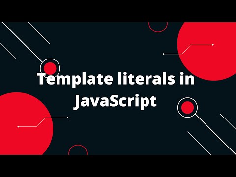 Javascript Tutorial In Hindi 52 Template Literals In Javascript