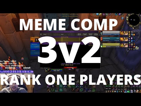 3v2 Abn R1 RMP Players Against All Odds | Gladiator Boomkin TBC 3v3 Arena PvP RSham/Ele Sham/Moonkin