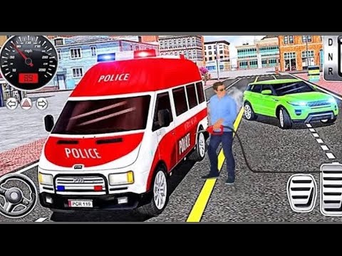 Police Ambulance Van Driving - New Update 2021:911 Rescue Emergency Simulator - Andoid Gameplay #4