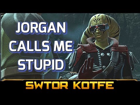 SWTOR KOTFE ► Jorgan Calls the Smuggler Stupid, how rude!