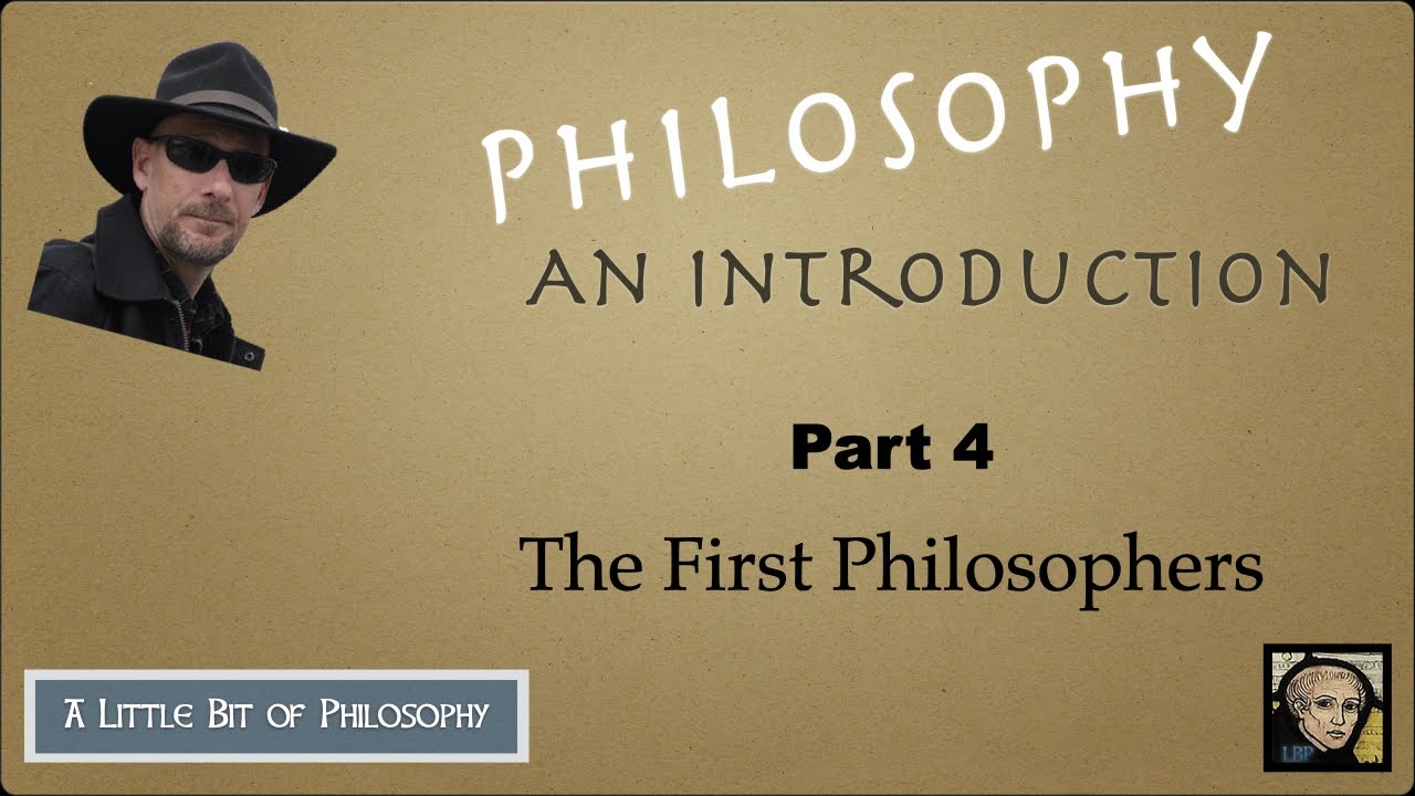 The First Philosophers