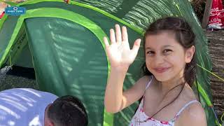 Husky Bizon 4 plus çadır kurulumu