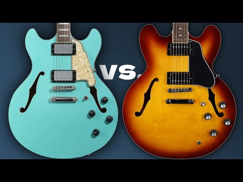 D’Angelico Premier DC  vs. Epiphone ES-335