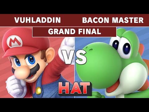 HAT 63 - Vuhladdin (Mario) vs Bacon Master (Yoshi) Grand Final - Smash Ultimate