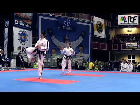 ITF WCH2017 IRELAND - Final Patterns Senior female 4- 6 Dan