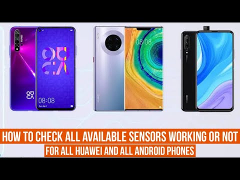 how to check all sensor huawei mobile sensor test Accelerometer Ambient temperature Magnetic field