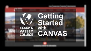 Getting Started with CANVAS at YVC
