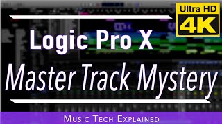 Logic Pro X -  Master Track Mystery 🔎