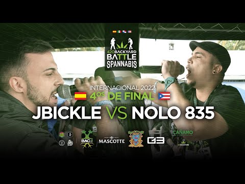 JBICKLE vs NOLO 835. 4os. 420 Backyard Battle Spannabis 22