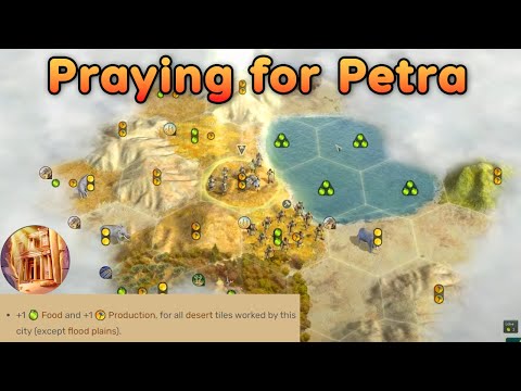 This start location has me praying for Petra - Civ 5 - Iroquois