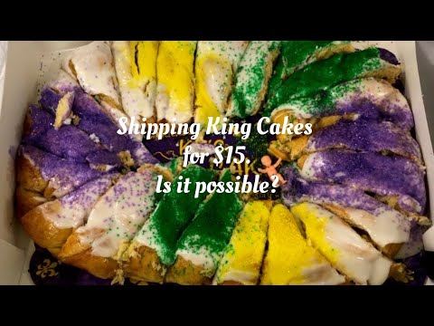 How to ship kingcakes for US $ 15. Is it possible? Vlog # 1