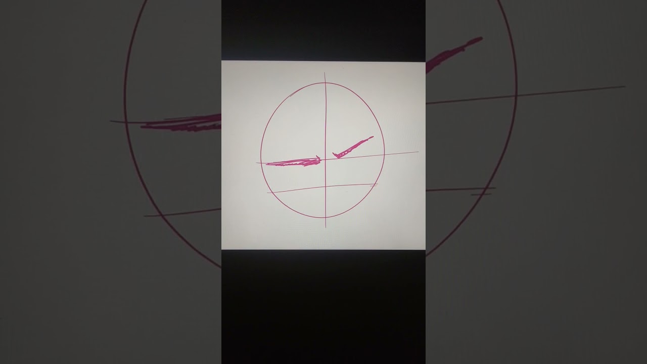 Digital free hand sketch