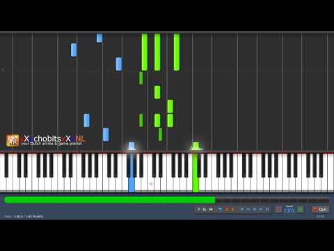 Speed Grapher OST 1 - girl's melancholy - synthesia tutorial - piano solo - 2# transcription week