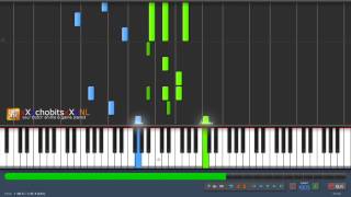 Speed Grapher OST 1 - girl's melancholy - synthesia tutorial - piano solo - 2# transcription week
