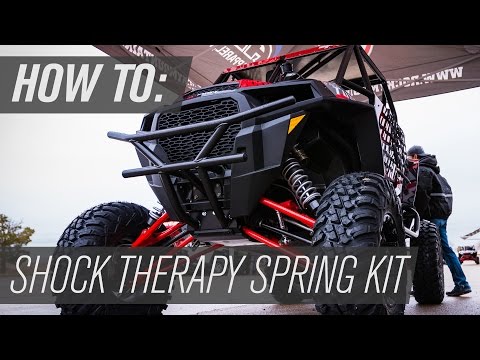 How To: Shock Therapy Spring Kit Install | RZR XP 4 1000