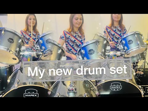 Unboxing of my new drum set || Mapex brand