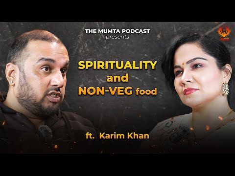 Spirituality and Non-Veg: Finding Balance with Karim Khan | The Mumta Podcast #trending#yotubeshorts