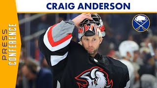 "Doing The Little Things Right" | Craig Anderson After Win Against Los Angeles Kings
