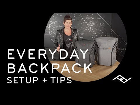 Peak Design Everyday Backpack V1: Setup + Tips
