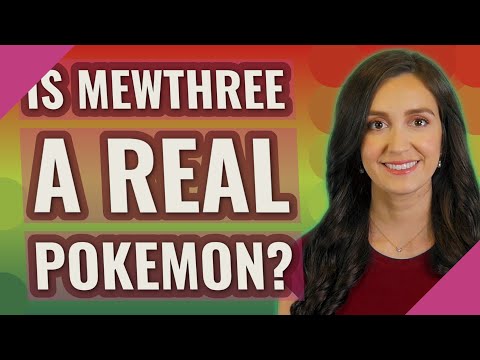 Is Mewthree a real Pokemon?
