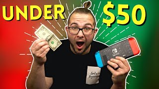 Nintendo Switch Gifts UNDER $50! | Christmas Gift Guide 2022