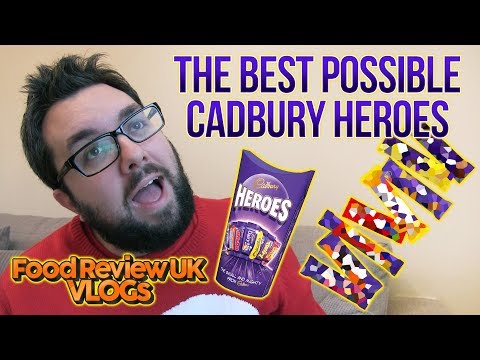 The Best Possible Cadbury Heroes Combination | Food Review UK VLOGs