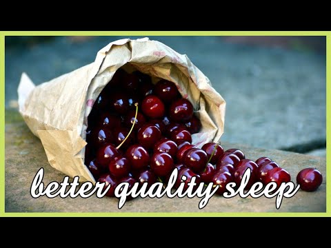 Natural Sleep Remedies - Tart Cherry Juice Gummies