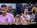 Crazy Messi's Bodyguard Unnoticed Moments!! 😱💪