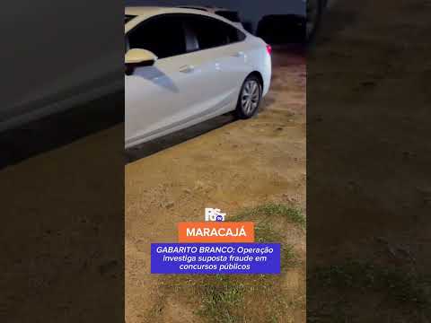 🚨 Operação do Gaeco investiga suposta fraude em concursos de Maracajá