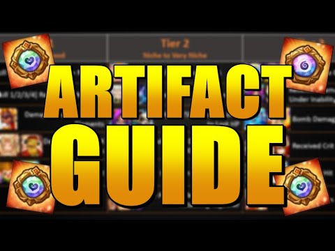 ARTIFACT CHEAT SHEET | Summoners War