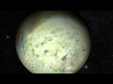 Flying Past Neptune's Moon Triton