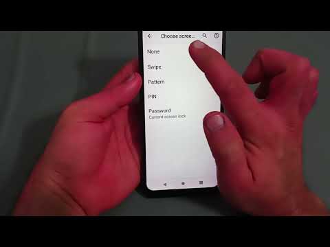 password lock remove Karen in LG k42, password lock setting LG k42