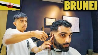 BRUNEI Has The MOST Expensive Haircut In Asia?