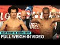 BLAIR COBBS VS SAMUEL KOTEY - FULL WEIGH-IN & FACE OFF VIDEO
