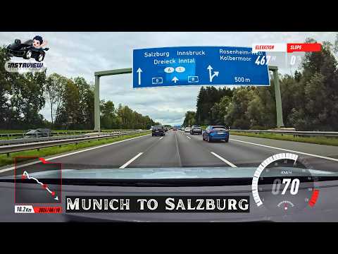 German Autobahn to Austrian Alps – Munich to Salzburg Tour