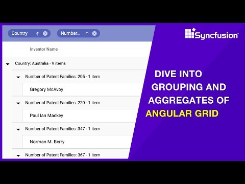Deep Dive into Grouping and Aggregates in Angular Grid
