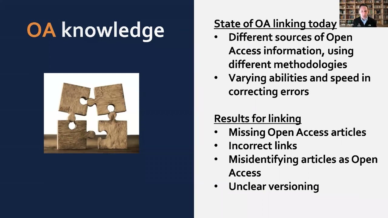 Better Open Access discovery and access using article level intelligence - Access Lab 2023