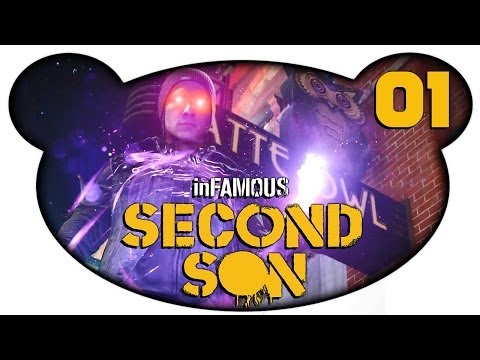 Let's Play inFamous: Second Son (German|Livestream) #01 - Wut