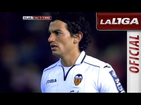 Gol de Tino Costa (1-1) en el Valencia CF - Real Madrid - HD