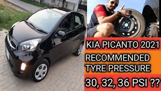 HOW TO CHECK TYRE AIR PRESSURE ACCORDING TO YOUR CAR| KIA PICANTO TYRES AIR PRESSURE| ARSAL'S VLOGS|