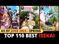 Ranked 110 Best ISEKAI Anime Of All Time As Of June 2023