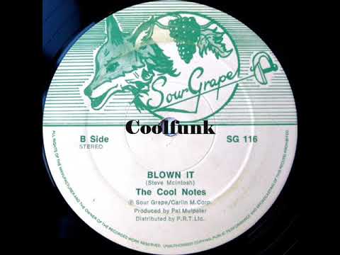 Cover The Cool Notes - Blown It (12" Brit-Funk 1984)