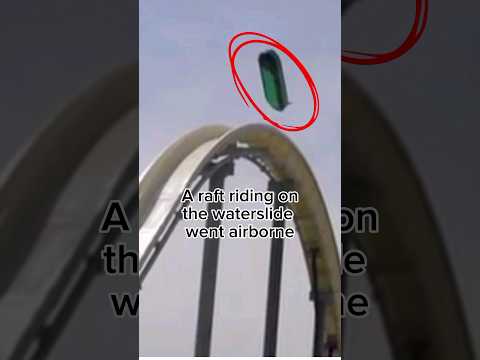 The Verrückt waterslide was the biggest failure #Calebshwabb #rip #Kansas #usa #waterslide #shorts