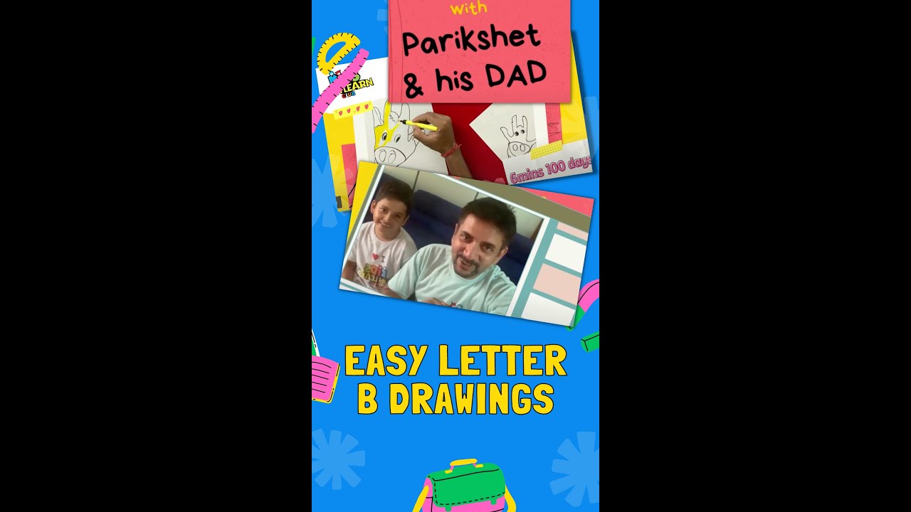 Easy letter b drawings #shorts